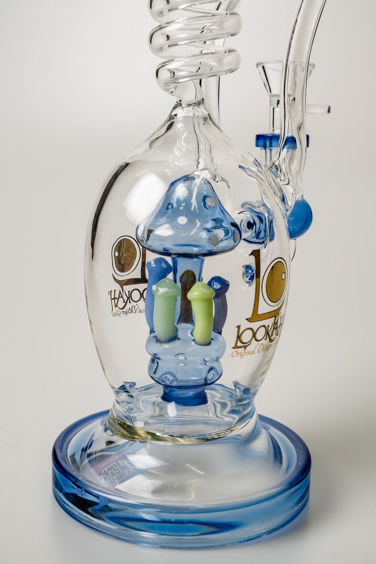 Lookah Mushroom Valley 12" Glass Bong