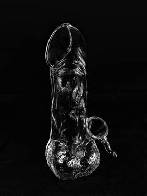 Glass Penis Shaped Bong