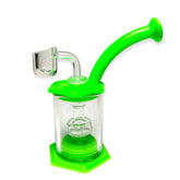 Easy to use Mini Silicone Dab Rig with Percolator