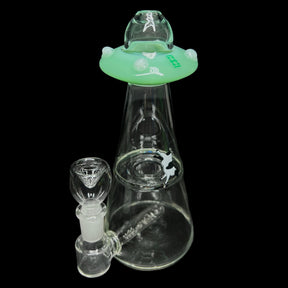 Jade UFO Cow Bong