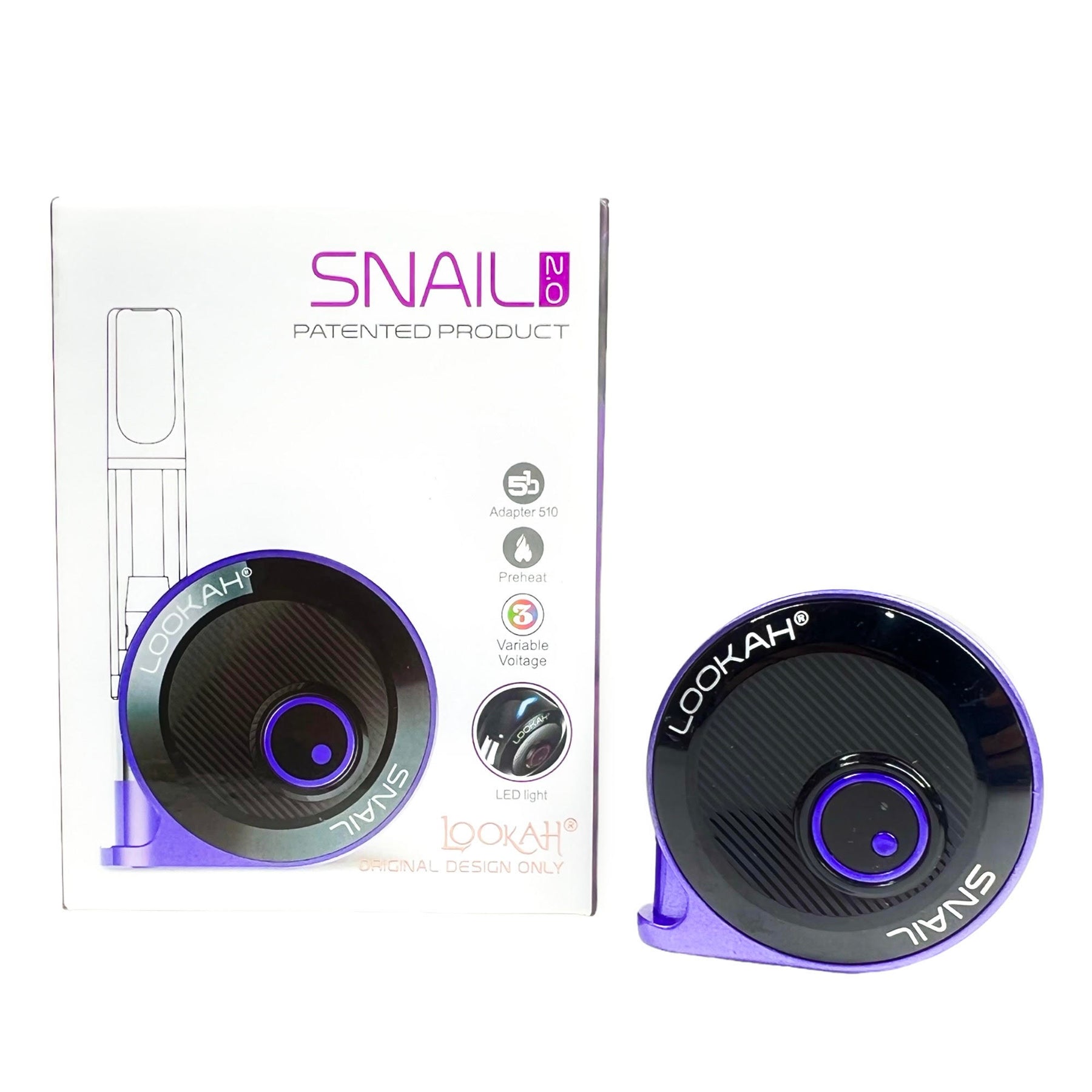 Lookah Snail 510 Thread Battery - Golden Leaf Shop