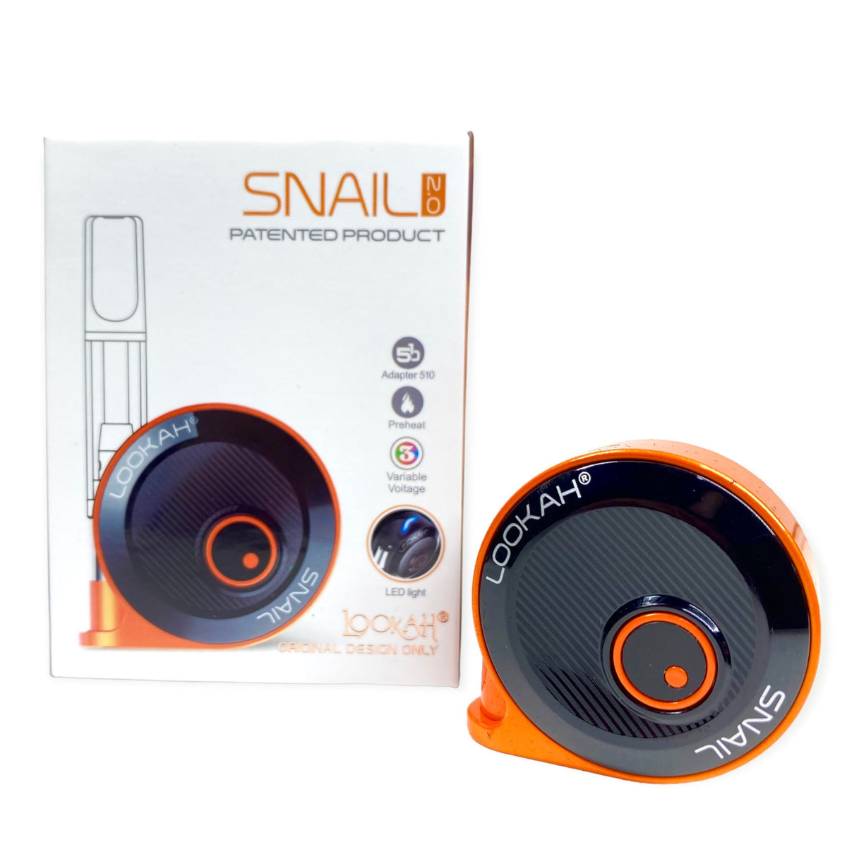 Lookah Snail 510 Thread Battery - Golden Leaf Shop