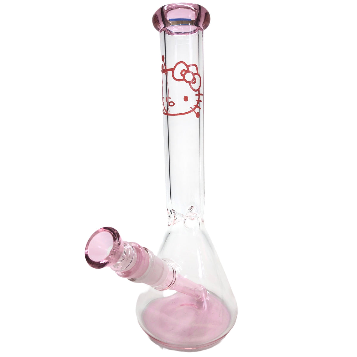 Pink Hello Kitty Bong Side View