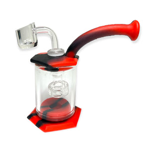 The best Mini Silicone Dab Rig with Percolator