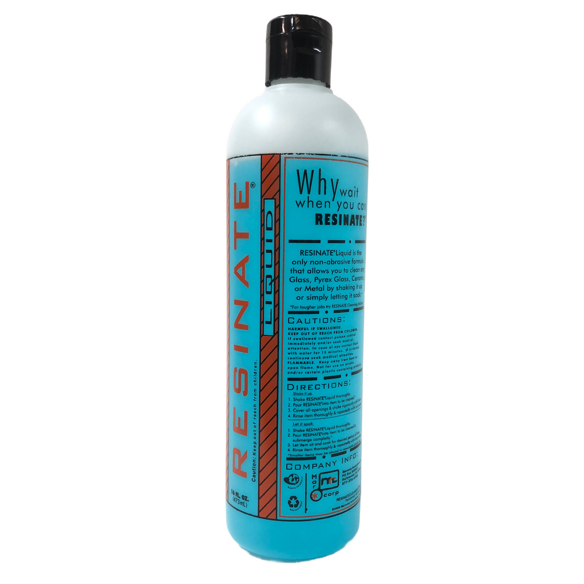 Resinate Blue Liquid Bong Cleaner 16oz