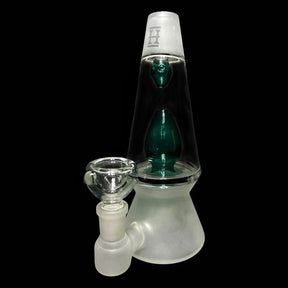 Teal Lava Lamp Bong by Hemper