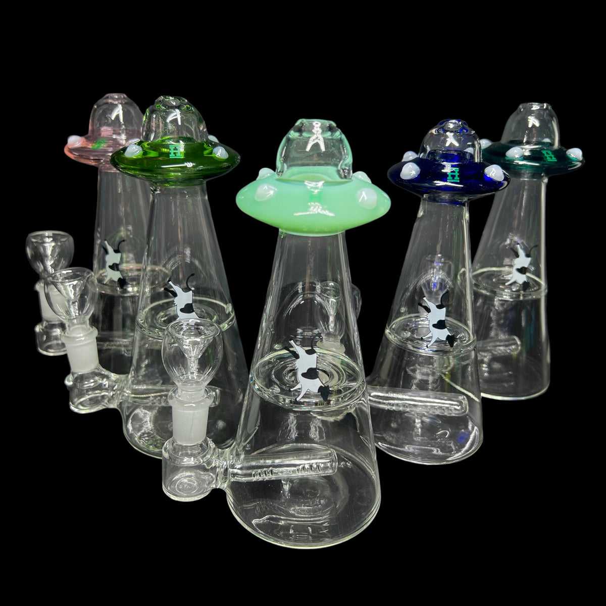 UFO Bong by Hemper Mixed Colors