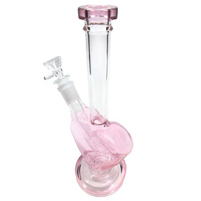 Water Heart Bong Color Pink