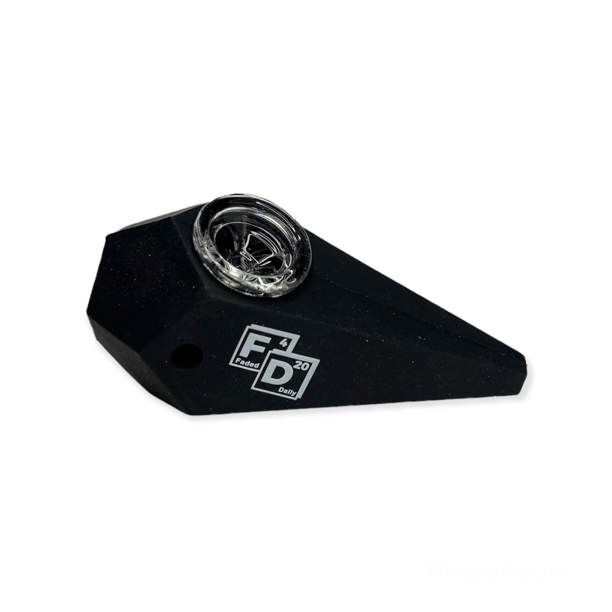 High standard Faded Daily Silicone Diamond Cut Hand Pipe